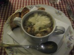 Soup paysanne (bean soup)